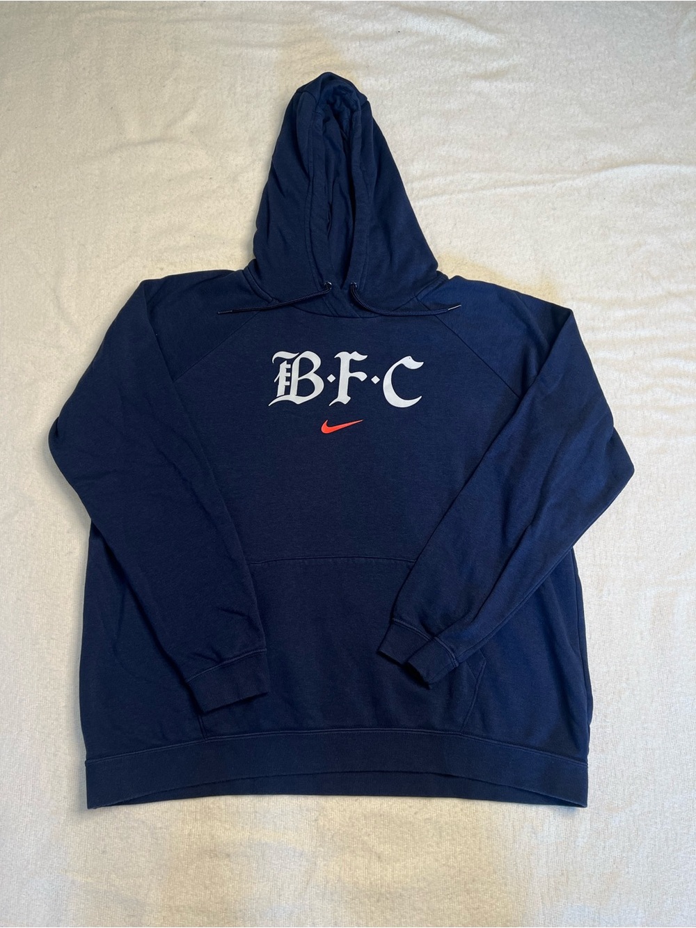 Nike BFC Bay Football Soccer Club Pullover Hoodie Sweatshirt Women’s XL Jersey